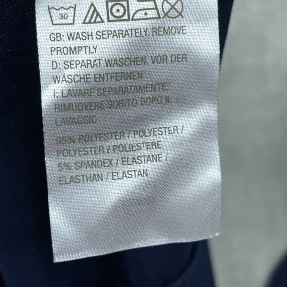 Susan Graver Essentials Liquid Knit Straight Leg Pants Dark Navy XL a0154 - Picture 4 of 9